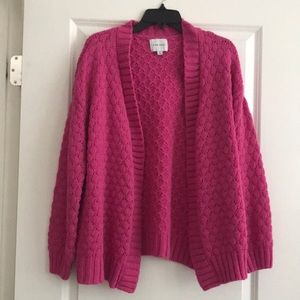 Chunky Knit Pink Sweater